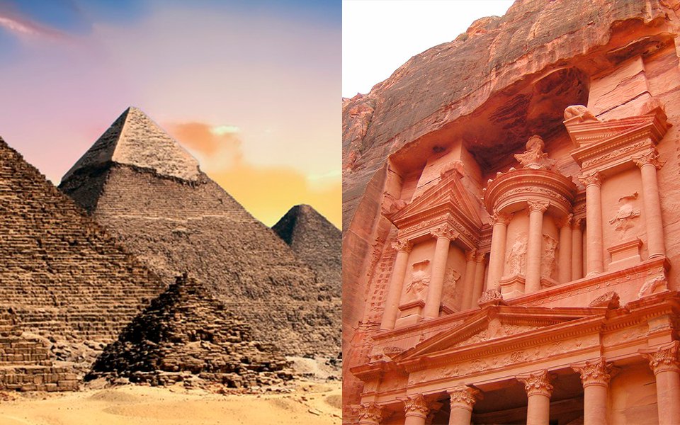 Egipto, Jordania y Israel
